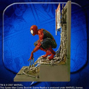 spider-man #1 3D widok z boku
